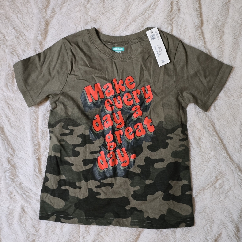 NWT Garanimals Boys 4T Camo Tee